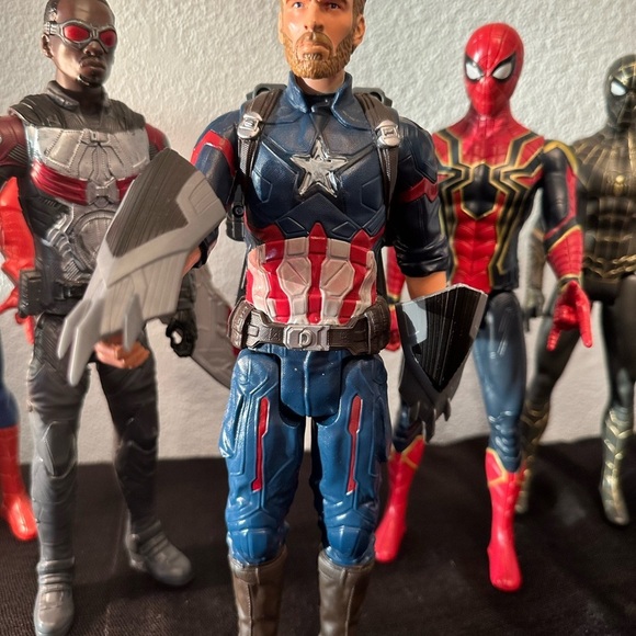 LOT of 5 Action Figures Marvel Hasbro 2017 12" /Mattel 2018 Spider-Man - Picture 2 of 9